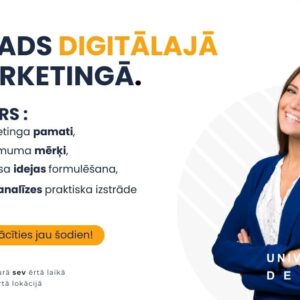 Ievads digitālajā mārketingā un biznesa pamati: no idejas līdz SVID analīzei