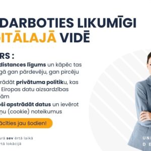 Juridiskie aspekti: distance līgums, privātuma politika un GDPR